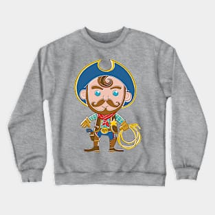 Cowboy quick on the draw Crewneck Sweatshirt